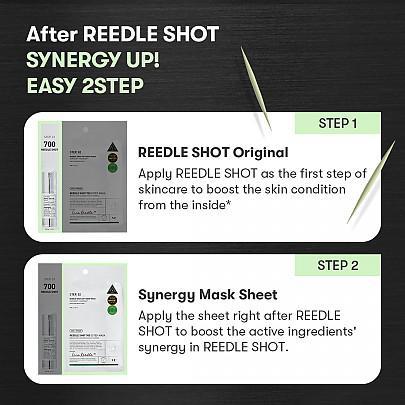 
                      
                        VT COSMETICS Reedle Shot 2 Step Mask 薇缔微针精华两部曲积雪草修护面膜 1pc
                      
                    