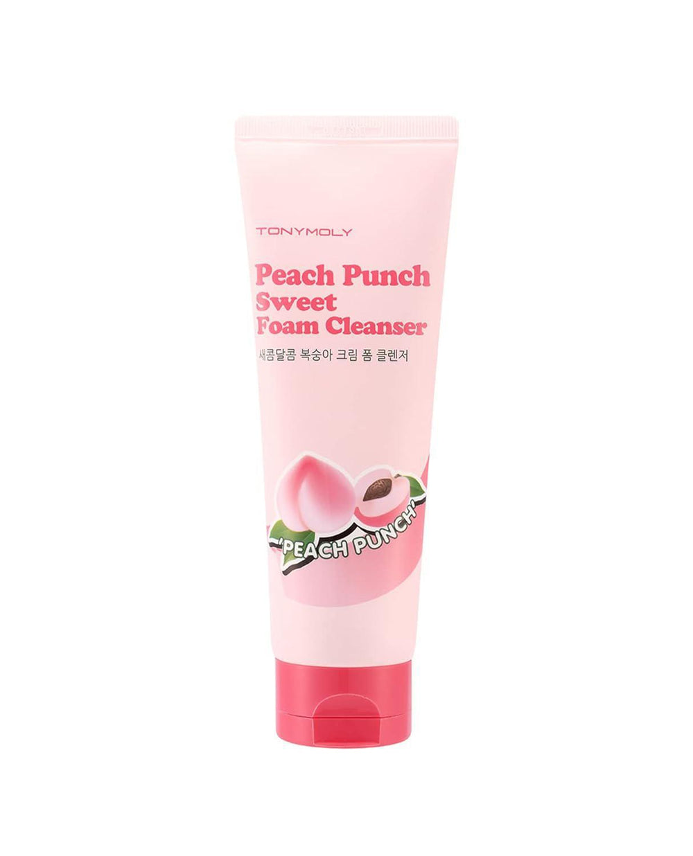 TONYMOLY Peach Punch Sweet Foam Cleanser 魔法森林蜜桃味泡沫洁面乳 150mL