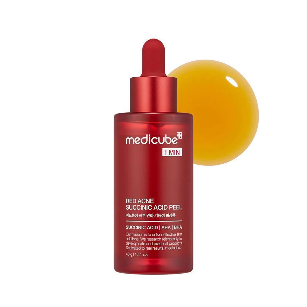 
                      
                        Medicube Red Acne Succinic Acid Peel 美蒂秋芙红色痤疮琥珀酸换肤精华 40g
                      
                    