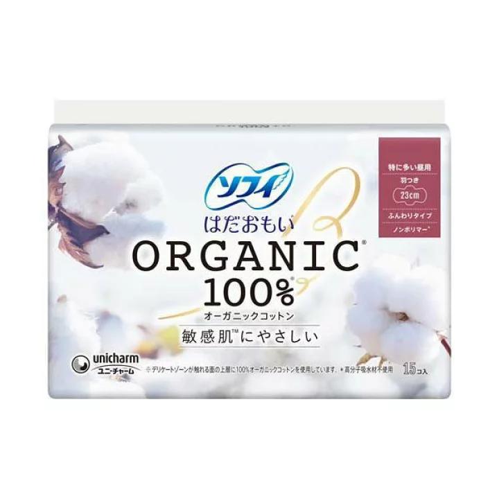 
                      
                        Unicharm Sofy Organic Cotton Daytime 尤妮佳苏菲有机棉超薄日用卫生巾 23cm
                      
                    