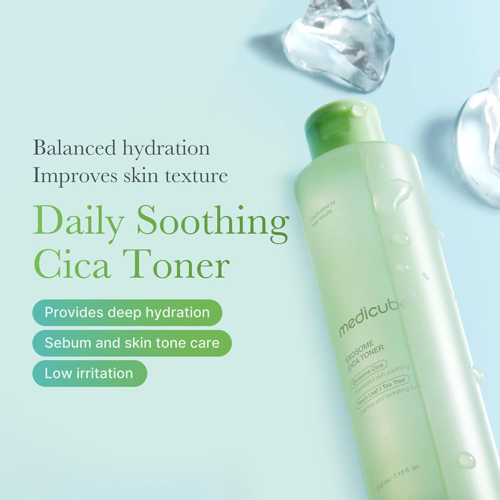 
                      
                        Medicube Exosome Cica Calming Toner 美蒂秋芙积雪草保湿爽肤水 210mL
                      
                    
