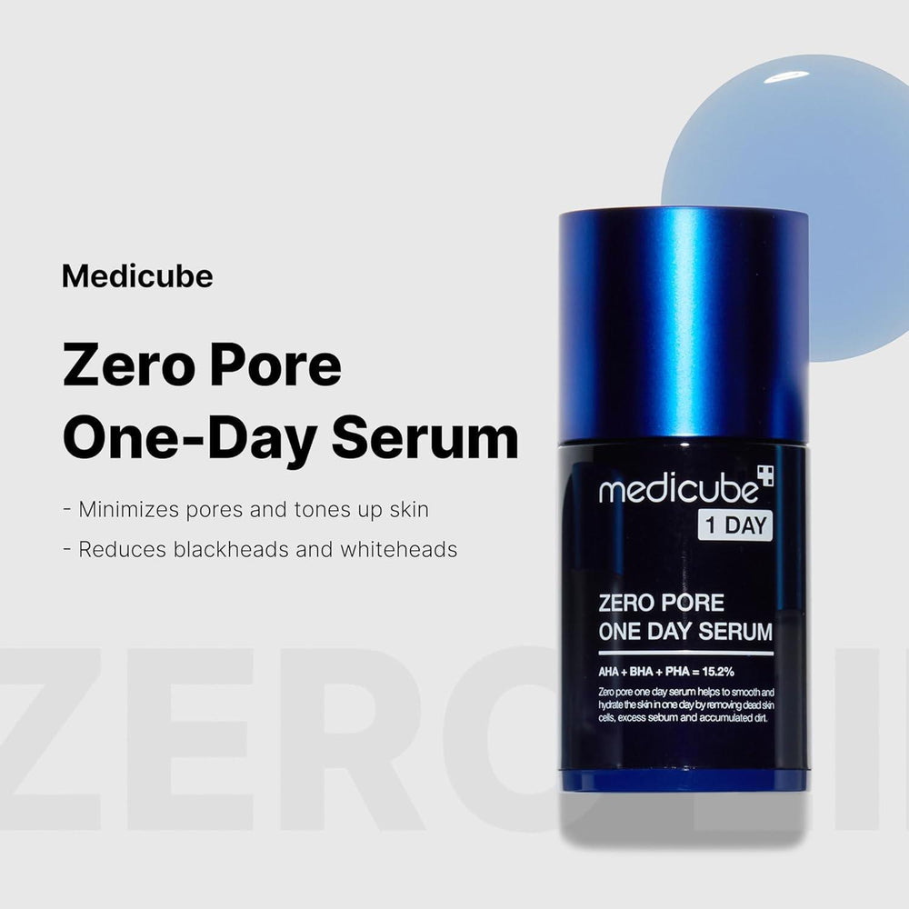 
                      
                        Medicube Zero Pore One Day Serum 美蒂秋芙收缩毛孔一日精华 30mL
                      
                    