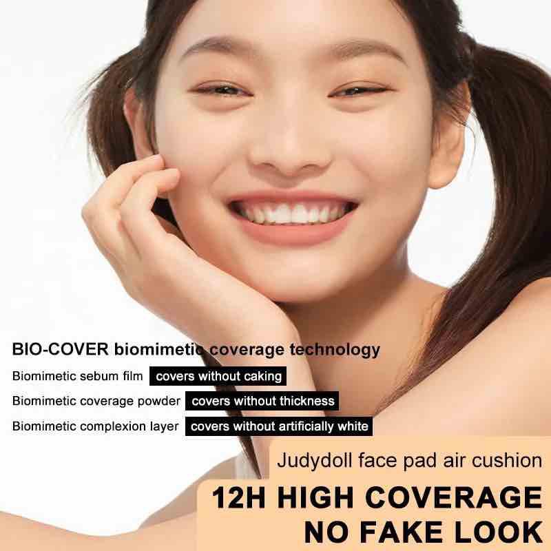 
                      
                        Judydoll Long Wearing Face Pad Air Cushion 橘朵持久气垫粉底液
                      
                    