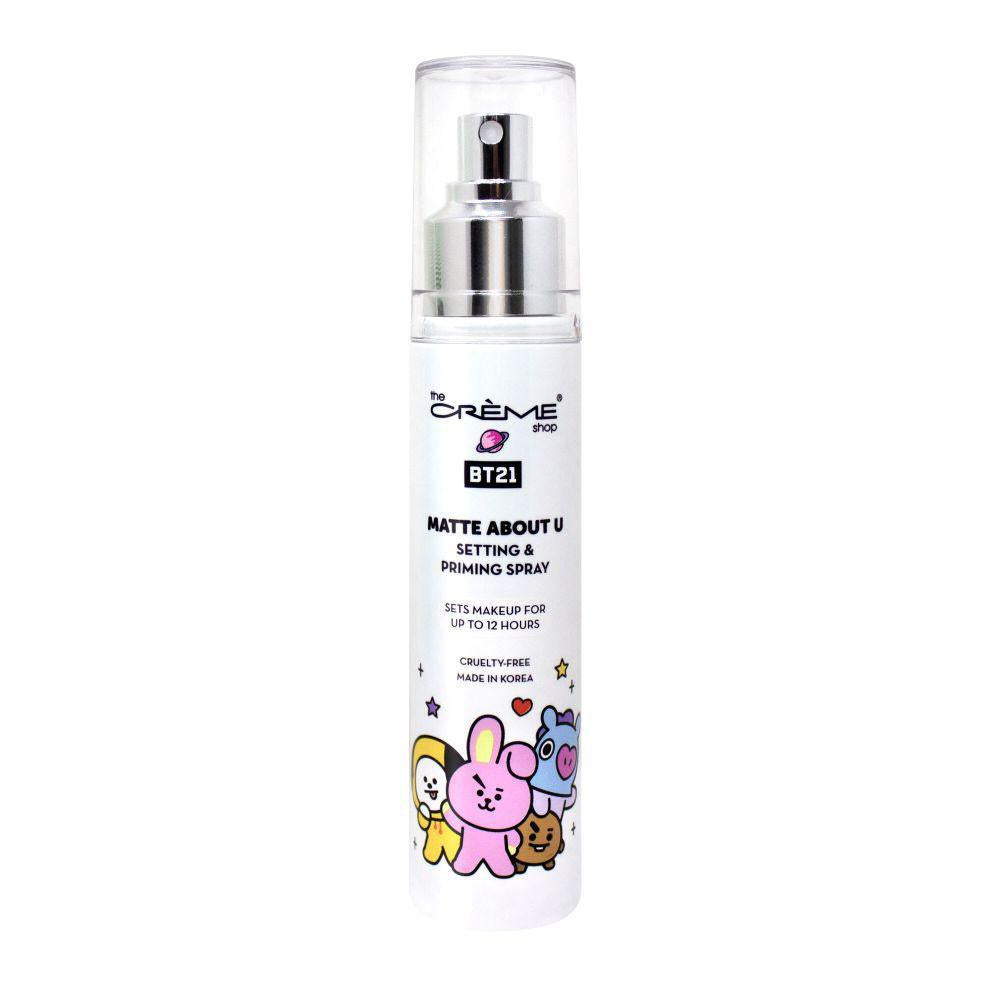 The Creme Shop BT21 Matte about U-Setting & Priming Spray 宇宙明星哑光打底定妆喷雾