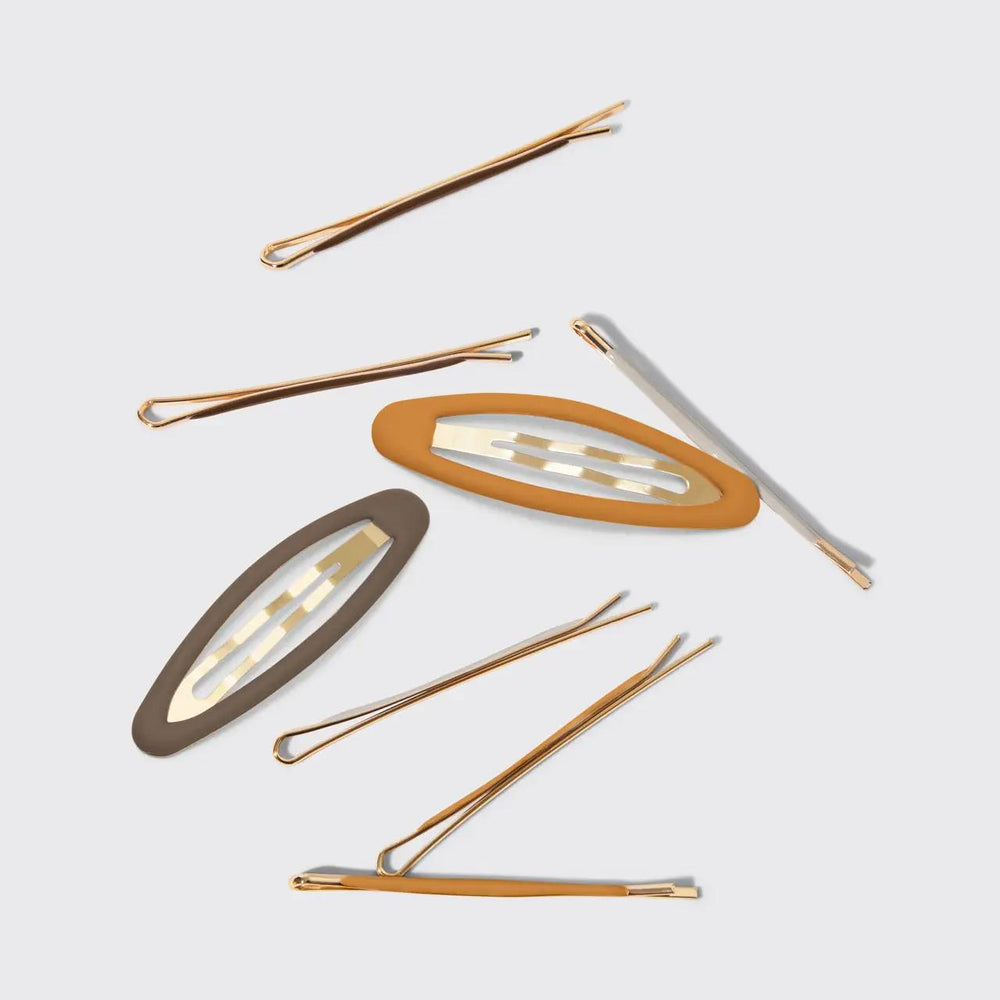
                      
                        Kitsch Metal Cloud Pins & Snap Clips 女士金属别针发卡 8pc Set
                      
                    