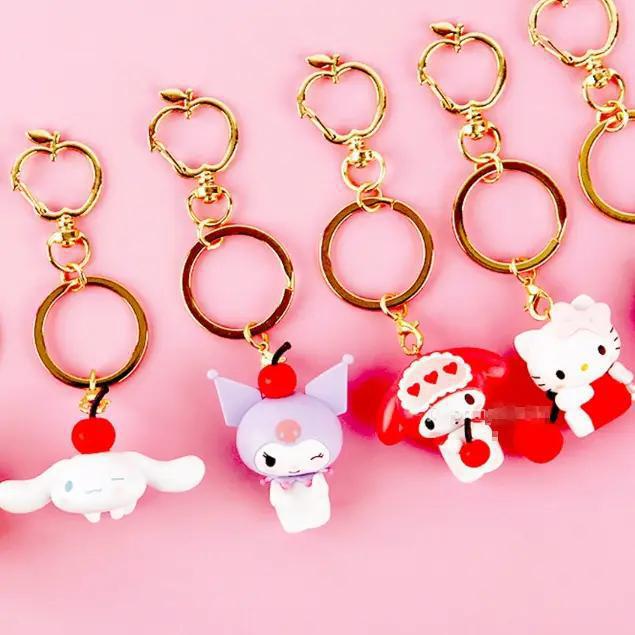 Sanrio Sweet Soda Cup Figure Keychain Key Ring