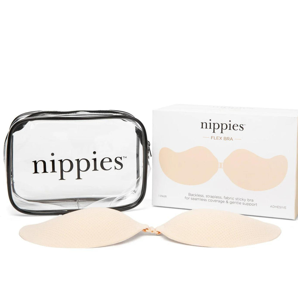 Nippies Flex Bra Adhesive Strapless Bra 女士粘贴式无肩带文胸