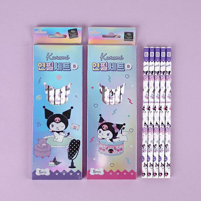 2000 Sanrio 5 Pencil Set_KU 三丽鸥铅笔套装