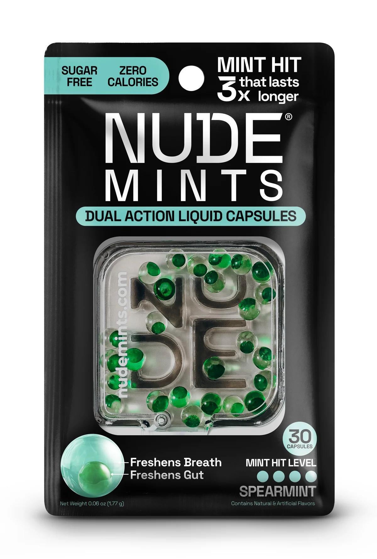 Liquid Mints NUDE Mints Dual Action Liquid Mint Capsules 去除口气双效液体多种口味装口气清新丸 – Tao's