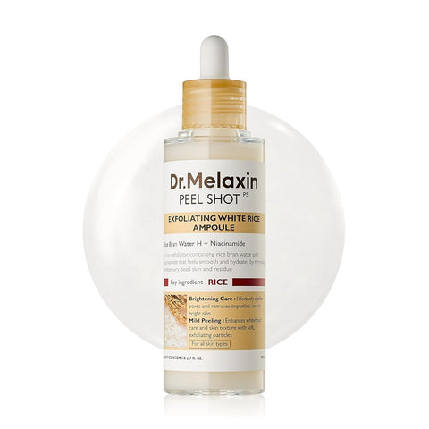 Dr.Melaxin Peel Shot Glow White Rice Ampoule 80 mL