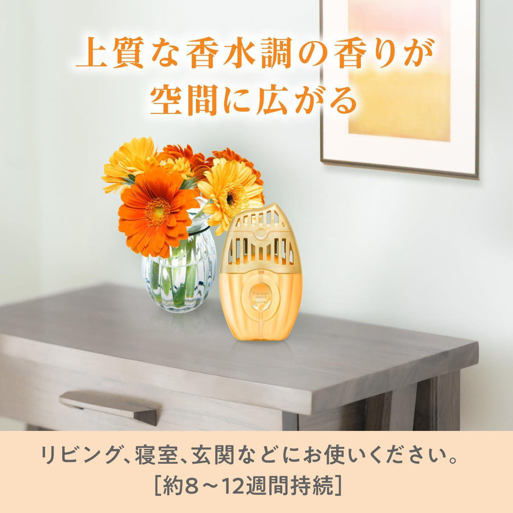 
                      
                        S.T.Corporation Shoshu-riki Premium Aroma For Room Shiny SoLeil 鸡仔牌消臭力室内空气清新剂
                      
                    