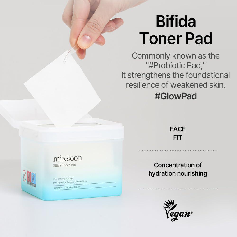 
                      
                        Mixsoon Bifida Toner Pad 韩国Mixsoon保湿爽肤棉 280mL
                      
                    