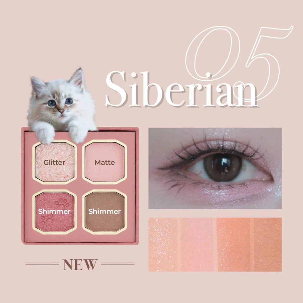 
                      
                        MilleFée My Kitty Eyeshadow palette 米勒菲我的小猫咪眼影盘 3.2g
                      
                    
