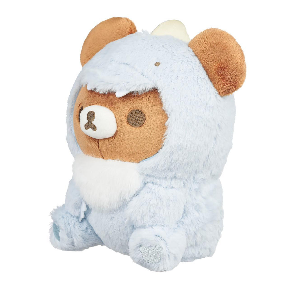 
                      
                        San-X Rilakkuma Chairoikoguma Blue Dinosaur Plush 轻松熊系列淡蓝色茶小熊恐龙套装毛绒玩具
                      
                    