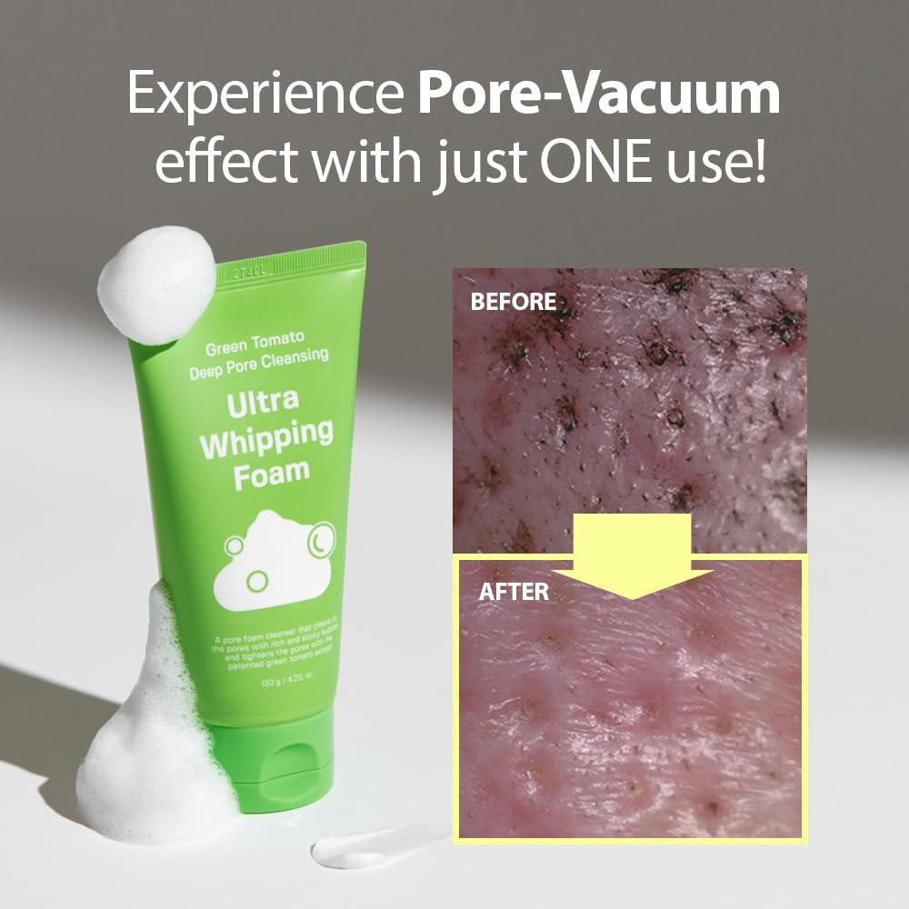 
                      
                        Sungboon Editor Green Tomato Deep Pore Cleansing 韩国Sungboon Editor绿番茄深层毛孔清洁泡沫洁面乳 120g
                      
                    