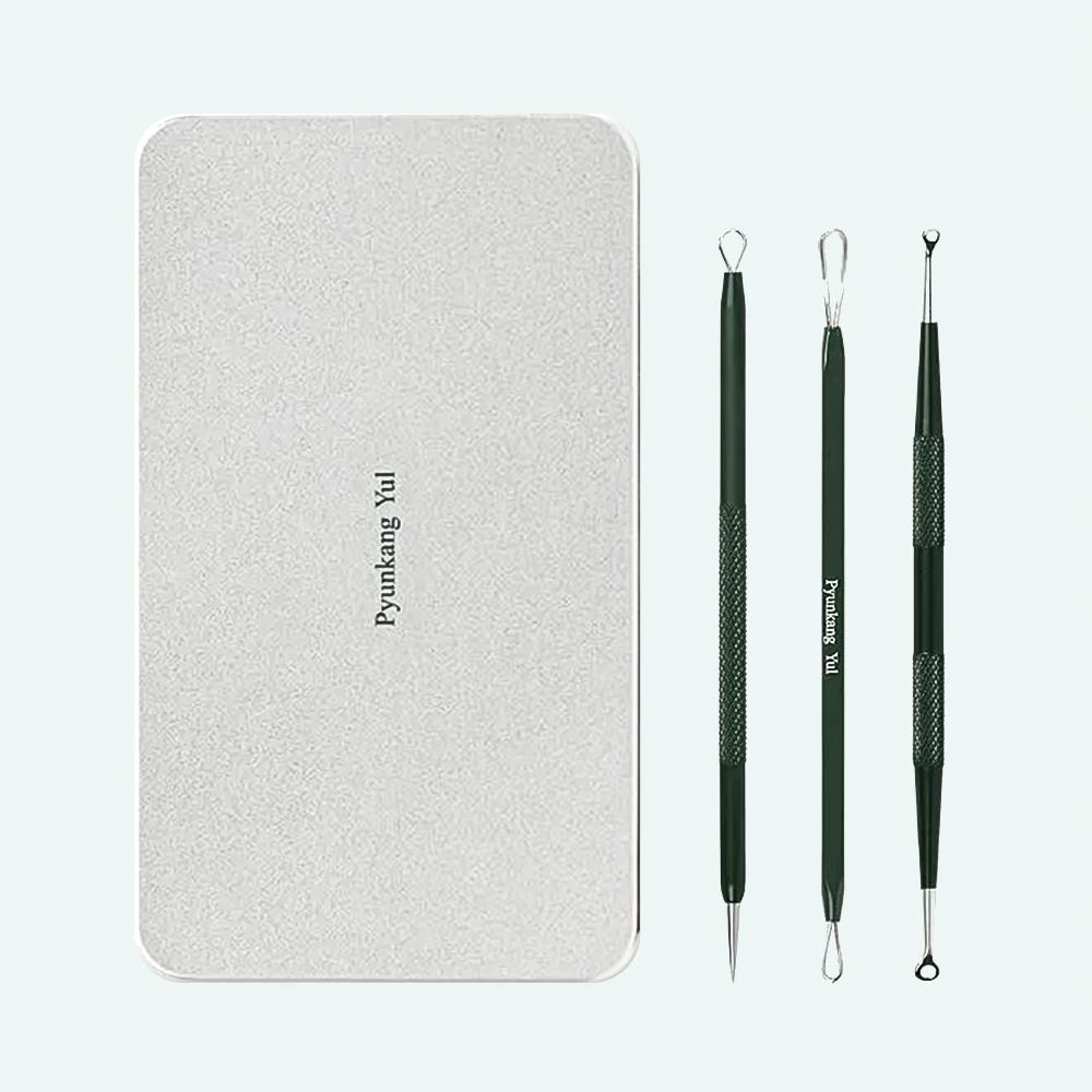 Pyunkang Yul Pimple Extractor 扁康率不锈钢黑头粉刺针