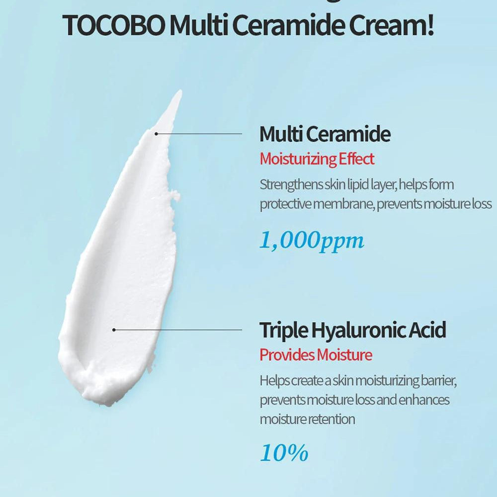 
                      
                        TOCOBO Multi Ceramide Cream 多效神经酰胺霜 50mL
                      
                    