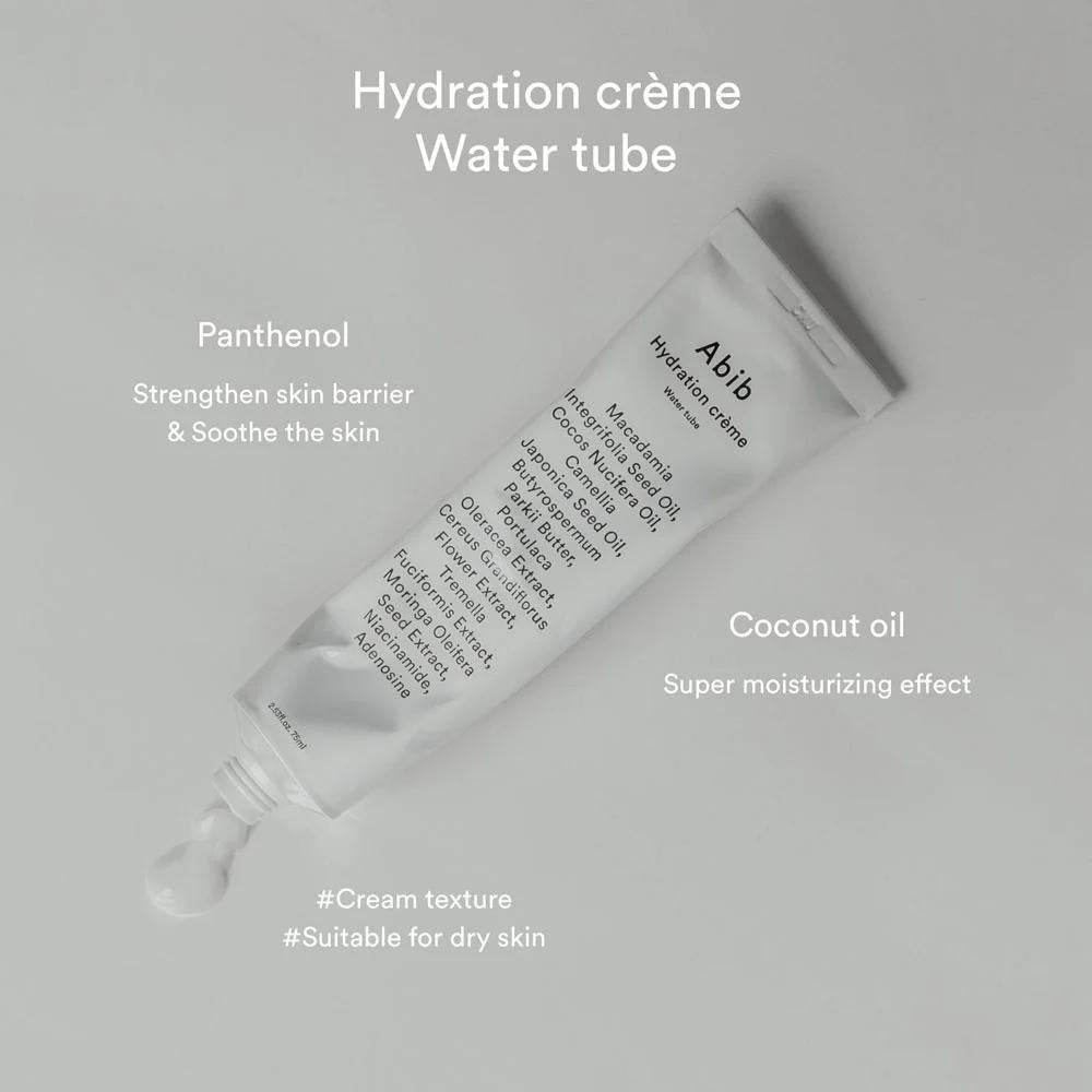 
                      
                        Abib Hydration Creme Water Tube 阿彼芙清爽保湿补水面霜 75mL
                      
                    