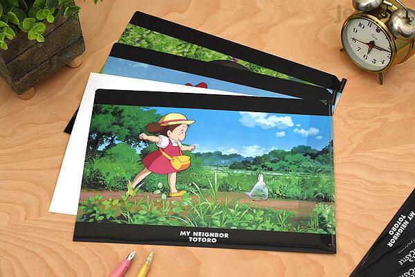 Studio Ghibli My Neighbor Totoro A4 Clear Document Folder 吉卜力工作室龙猫 A4 透明文件夹