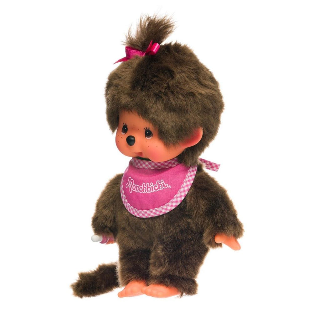 
                      
                        Monchhichi Classic Girl With A Pink Bib 蒙奇奇经典标准女孩粉色围兜毛绒玩具
                      
                    