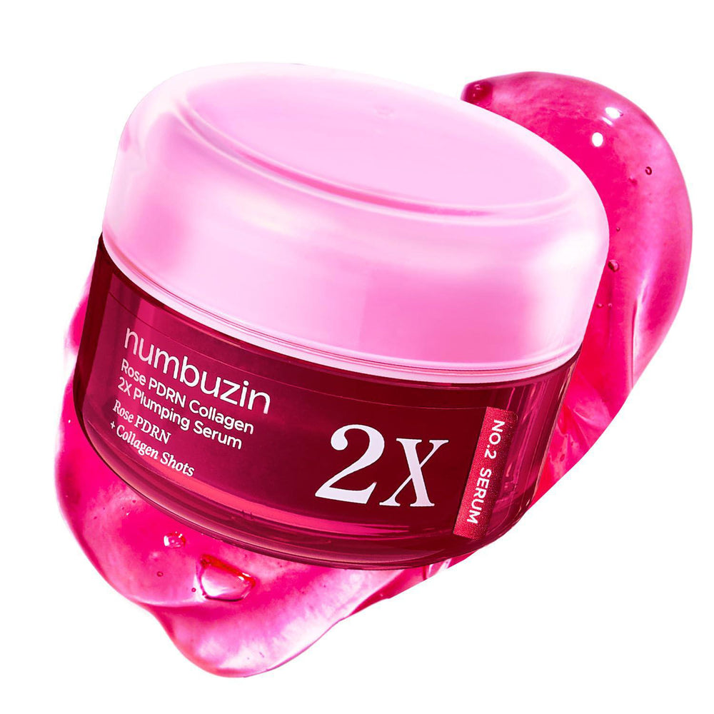 Numbuzin No.2 Rose PDRN Collagen 2X Plumping Serum 韩国Numbuzin数字2号玫瑰PDRN胶原蛋白2倍水润保湿精华 30mL