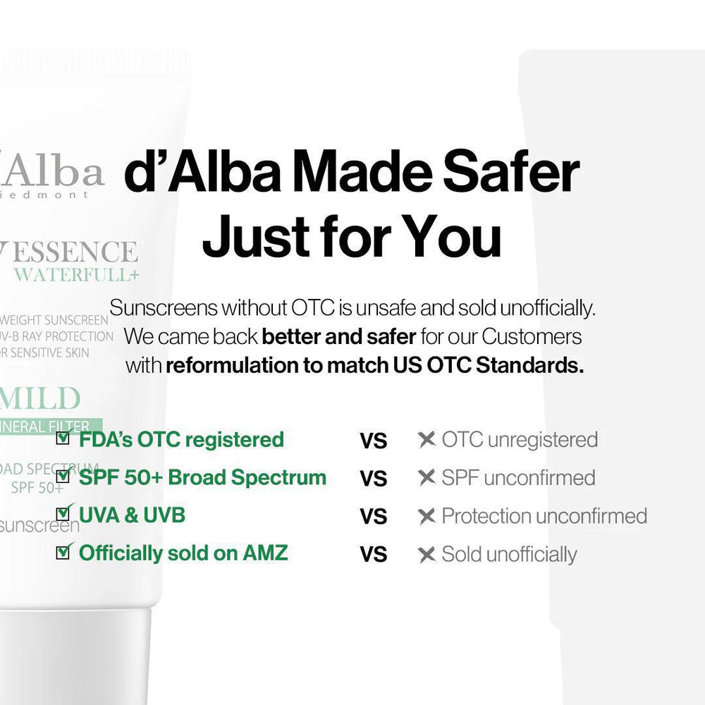 
                      
                        D'Alba Waterfull Mild Sunscreen 黛尔珀水润温和防晒霜 SPF50+ PA++++ 50mL
                      
                    
