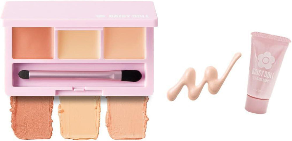 
                      
                        DAISY DOLL Concealer Palette 黛西朵儿三色遮瑕盘
                      
                    