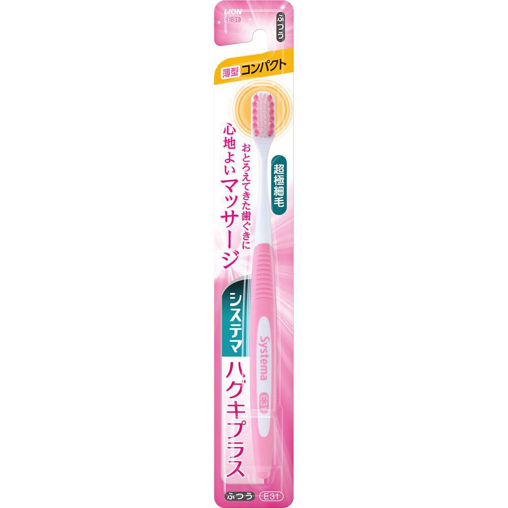 
                      
                        Lion Systema Haguki Plus Compact Head Toothbrush 狮王密齿牙刷
                      
                    