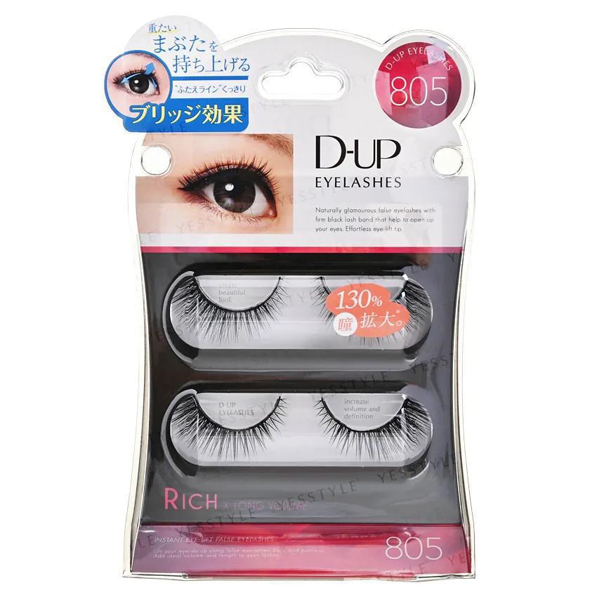 
                      
                        D-UP Eyelashes Rich 日本诱惑大眼假睫毛
                      
                    