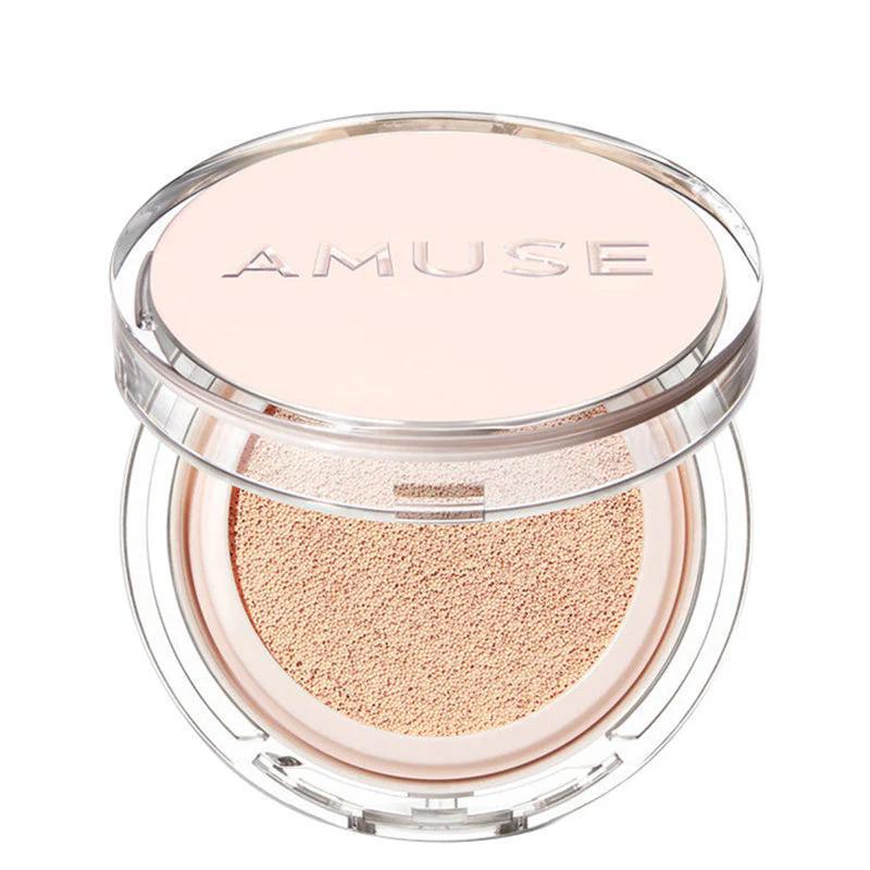 
                      
                        AMUSE Skin Tune Vegan Cover Cushion 阿慕斯果冻水润奶粉霜气垫粉底 15g  SPF45 PA++
                      
                    