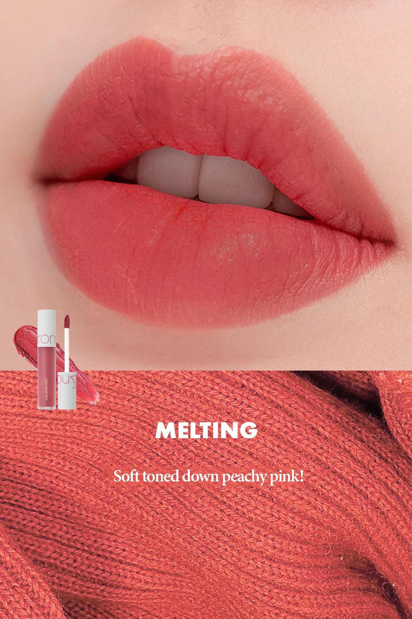 Rom&nd Zero Velvet Tint 柔魅得哑光雾面丝绒唇釉 – Tao's