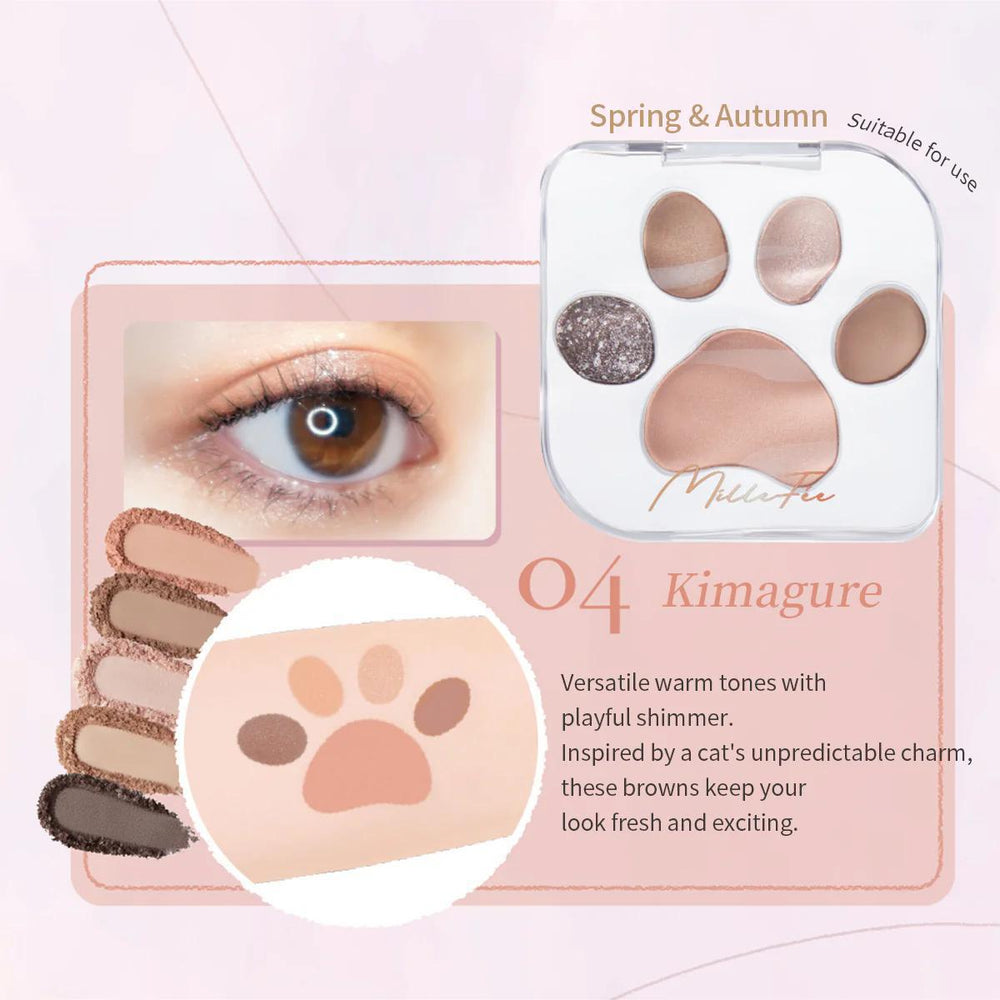 
                      
                        MilleFée Meow Paws Eyeshadow Palette 米勒菲猫爪眼影盘
                      
                    