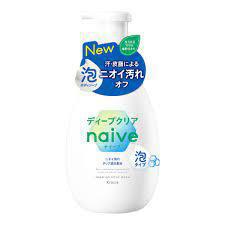 KRACIE NAIVE FOAMING BODY WASH PUMP