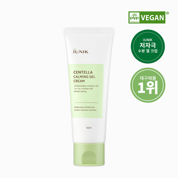 IUNIK Centella Calming Gel Cream 艾侑妮积雪草舒缓凝胶霜 60mL
