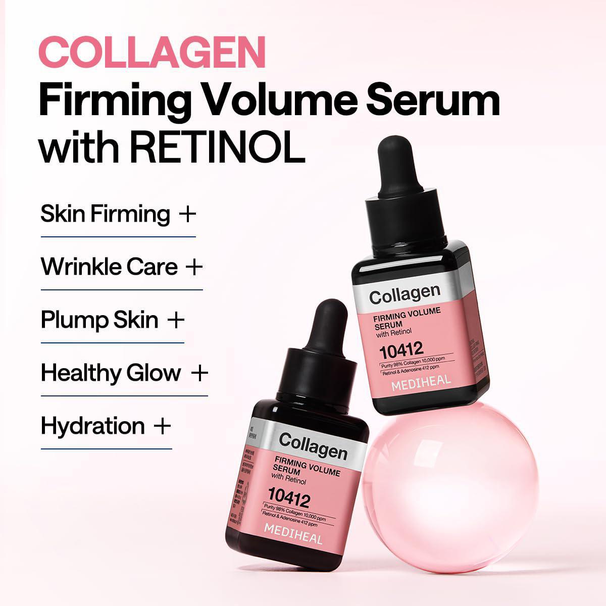 Mediheal Collagen Firming Volume Serum 美迪惠尔胶原蛋白紧致保湿精华液 40mL