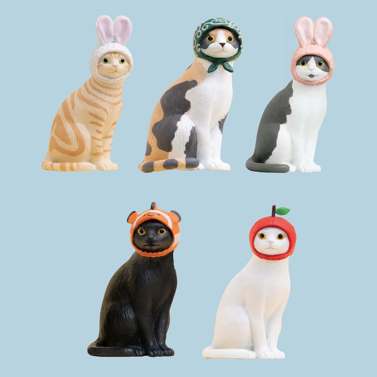 suomi 　Boniture Cat Cap （BON-2244-AD） Kitan Club Cat Cap Figure Blind Bo 奇谭俱乐部猫咪帽子盲盒系列 – Tao's