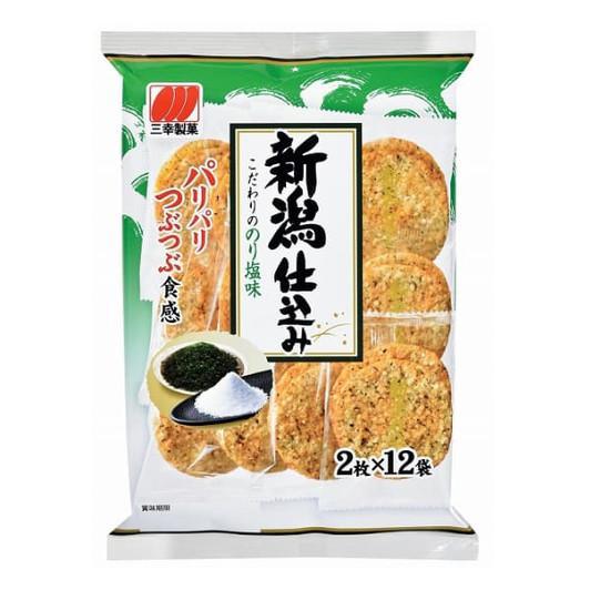 Sanko Nigata Jikomi Kodawari no Norishio Rice Cracker 三幸新泻海苔甘盐米果 100g