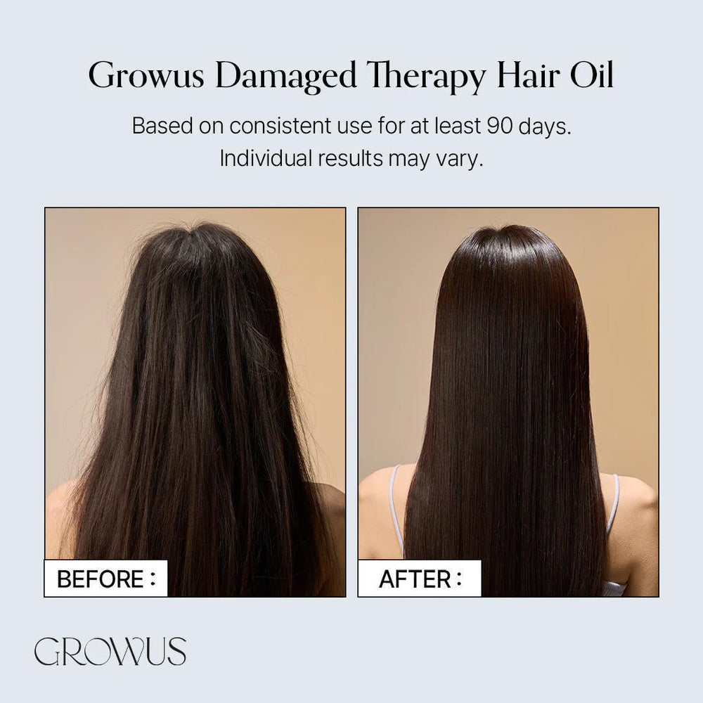 
                      
                        Growus Damage Therapy Hair Oil 韩国Growus修复护发精华油 65mL
                      
                    