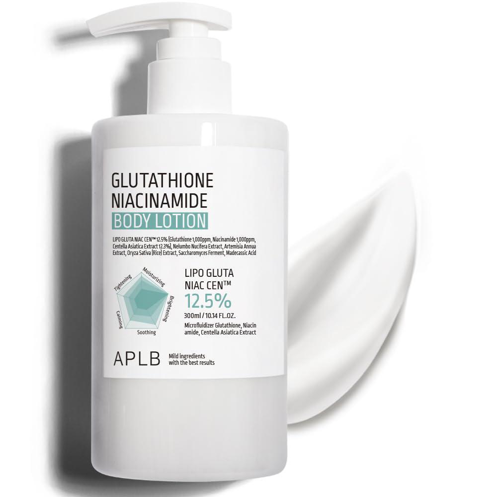 APLB Glutathione Niacinamide Body Lotion 韩国APLB谷胱甘肽烟酰胺身体乳 300mL