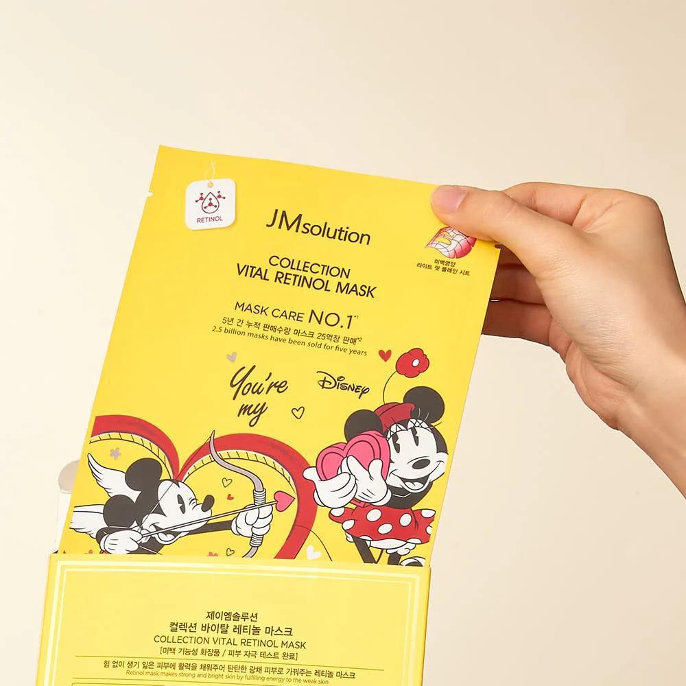 
                      
                        JMsolution Vital Retinol Mask Disney Collection 肌司研视黄醇面膜迪士尼系列 10pcs
                      
                    