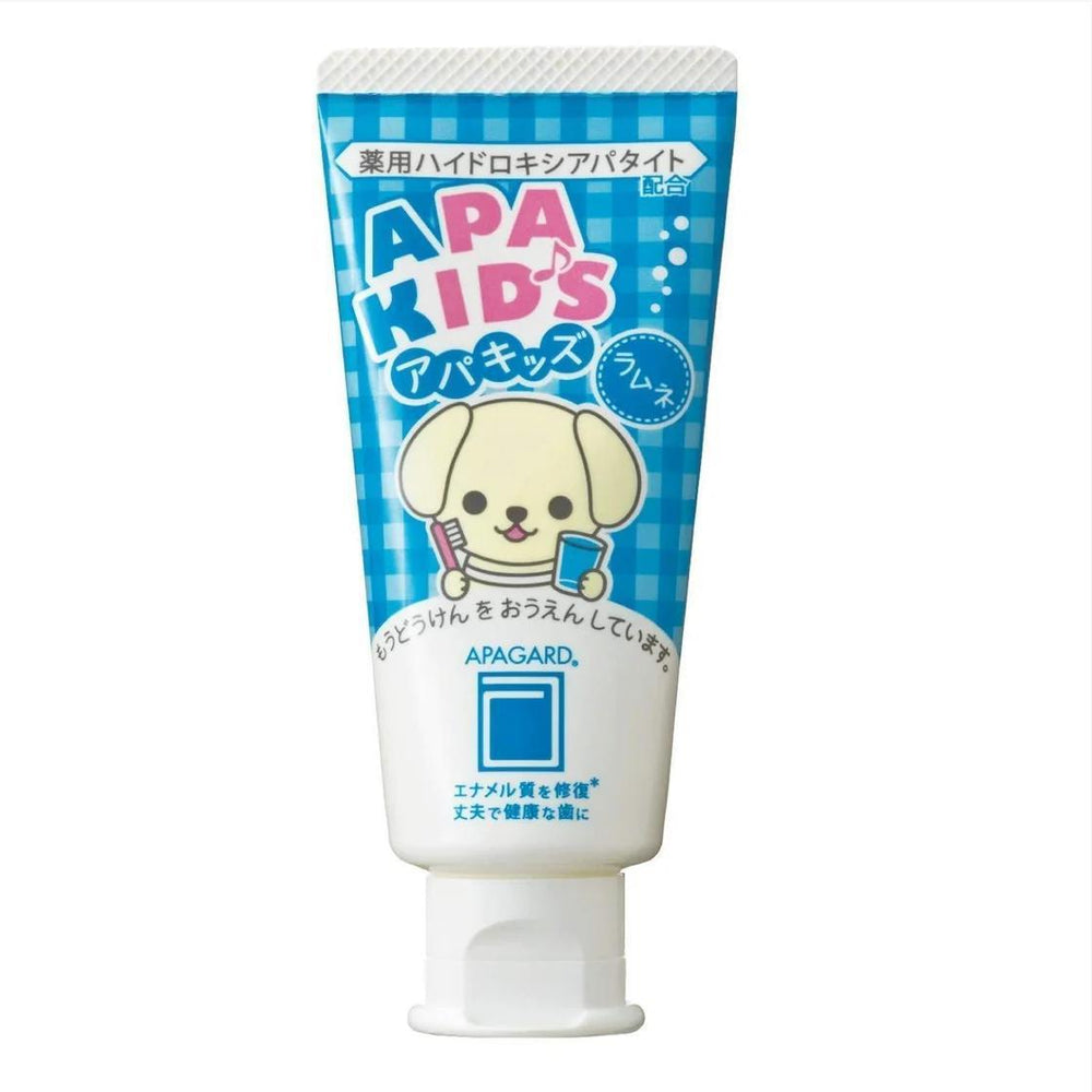 APAGARD Apa-Kids Toothpaste 日本APAGARD儿童防蛀低泡牙膏 60g