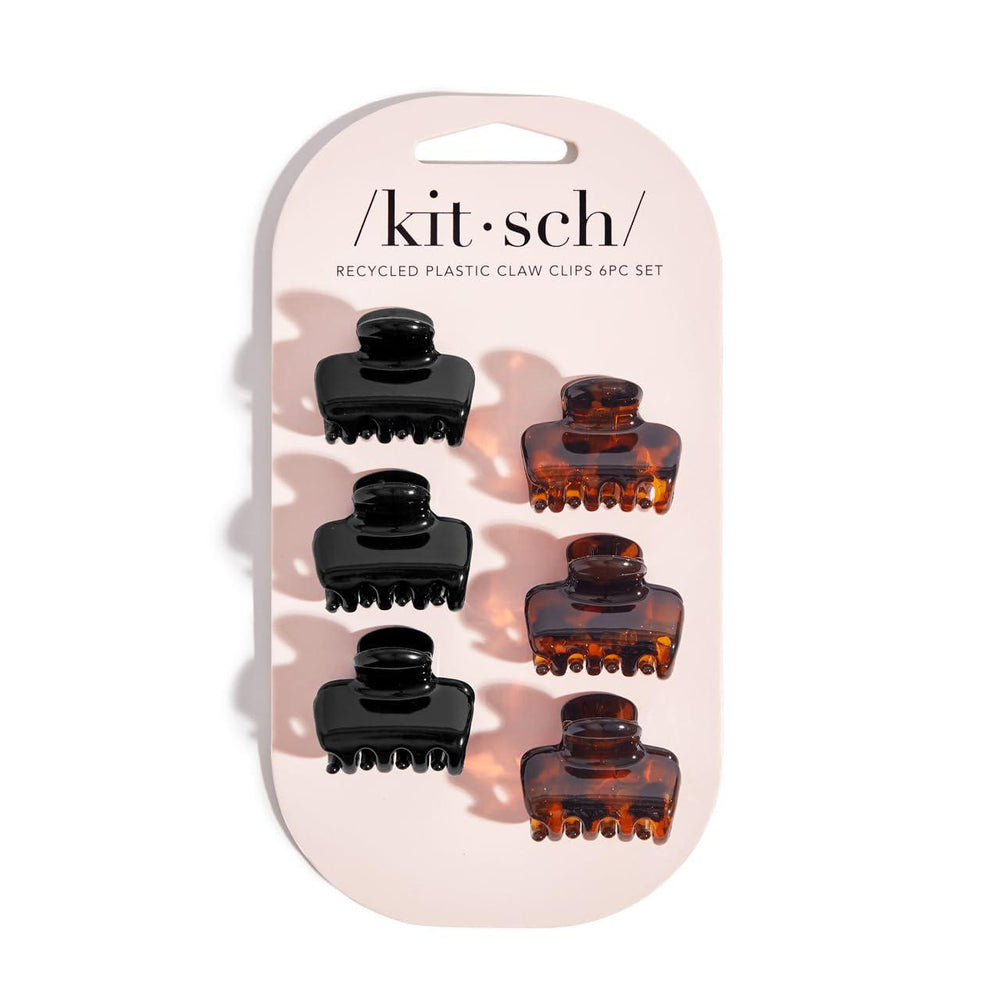 
                      
                        Kitsch Recycled Plastic Mini Puffy Claw Clips 6pc 迷你蓬松爪夹 6个
                      
                    