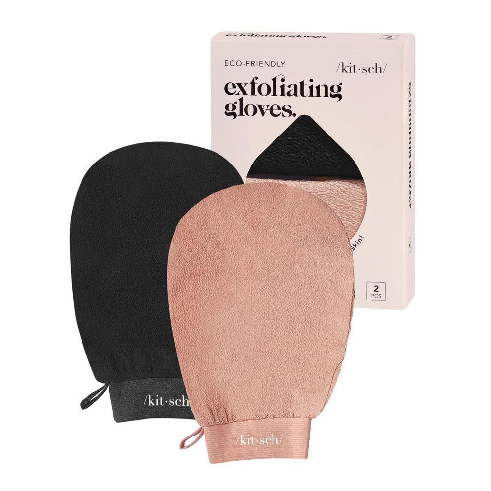 Kitsch Exfoliating Gloves 去角质搓澡巾 2pc Set