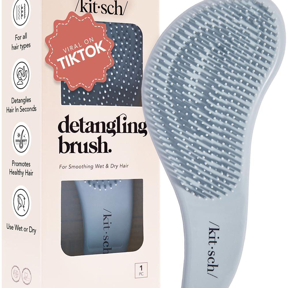 
                      
                        Kitsch Detangling Brush 柔软顺发梳
                      
                    