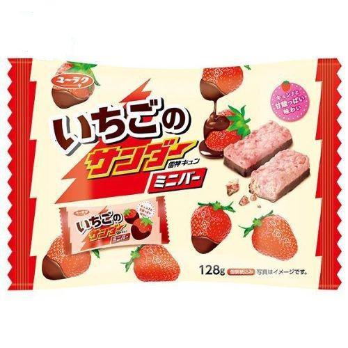 Yuraku Black Thunder Strawberry Bag  草莓雷霆迷你棒 4.26oz