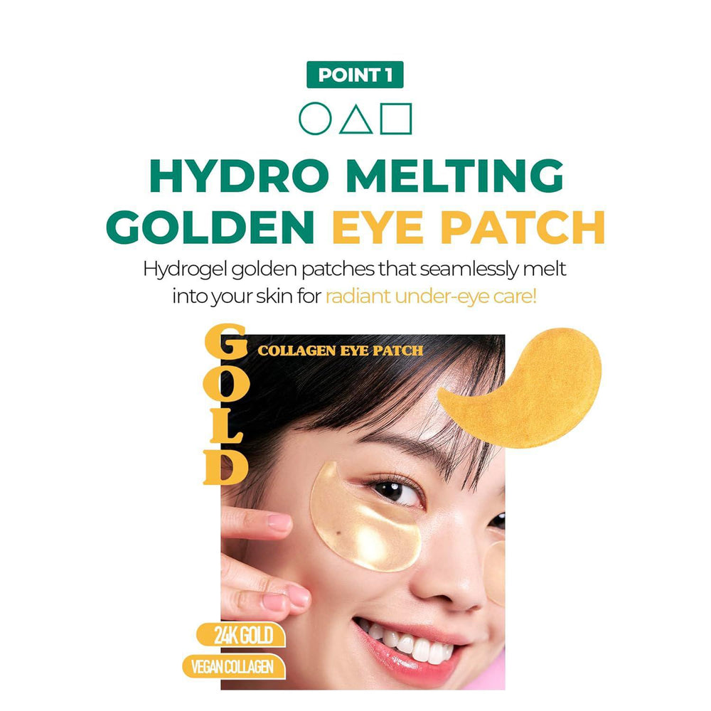 
                      
                        BRING GREEN Gold Collagen Eye Patch-Netflix Squid Game Collaboration Limited 芭兰歌林黄金胶原蛋白眼贴鱿鱼游戏合作限量版 60ea
                      
                    