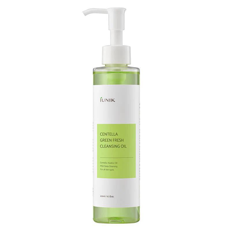 
                      
                        IUNIK Centella Green Fresh Cleansing Oil 艾侑妮积雪草温和清洁卸妆油 200mL
                      
                    