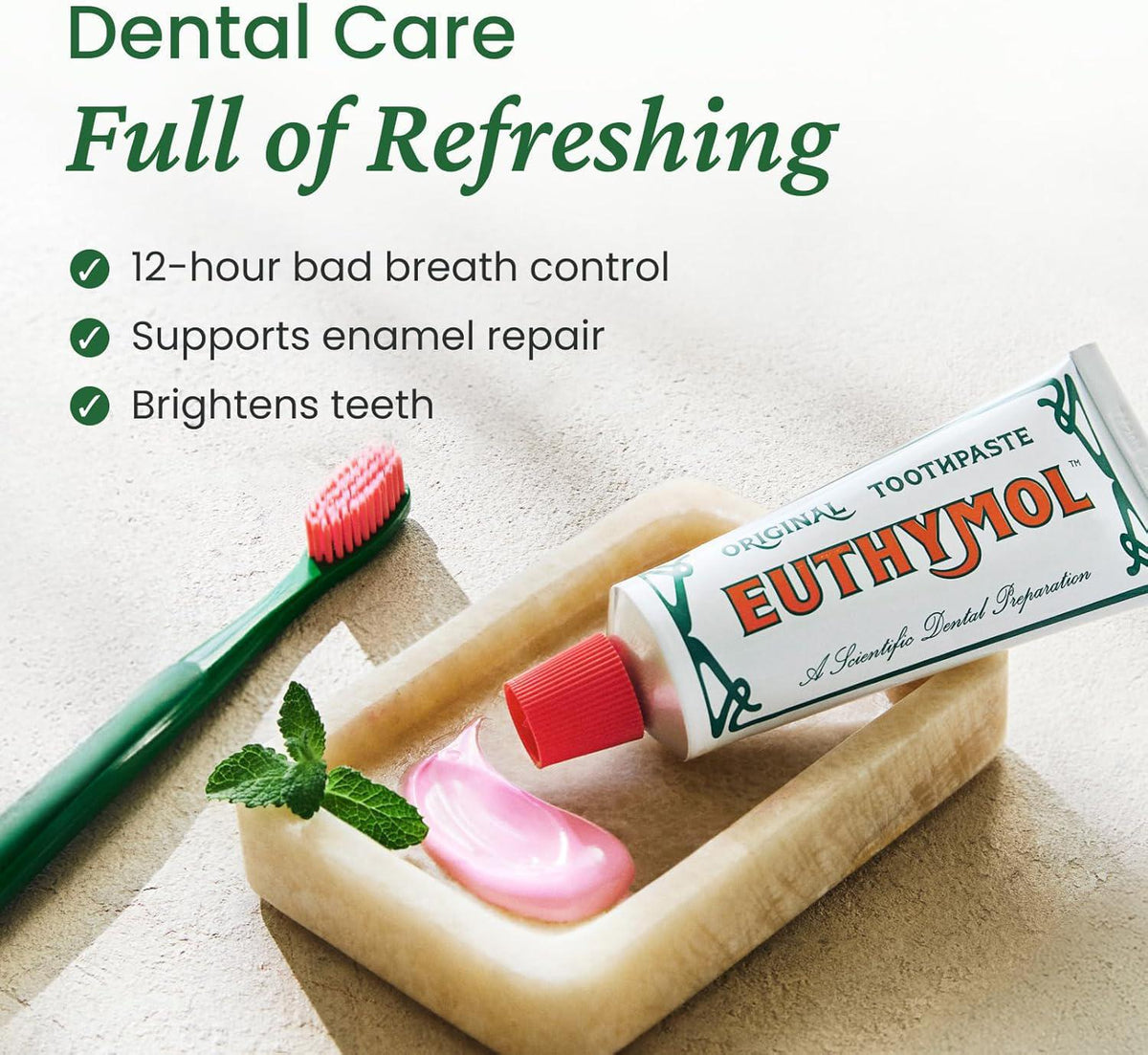 Ethonal Toothpaste Euthymol Toothpaste 美白牙膏 – Tao's
