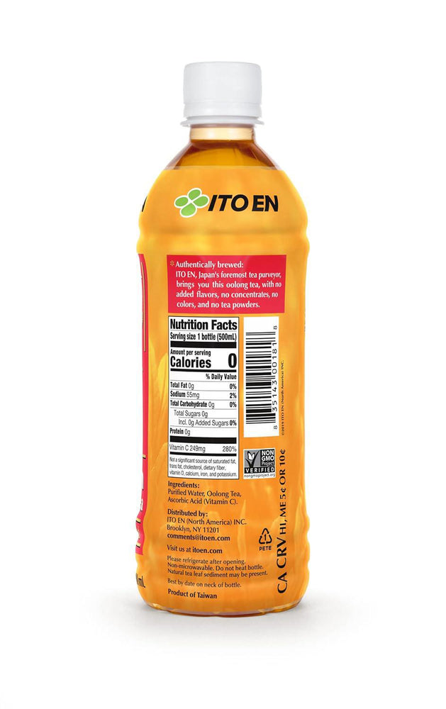 
                      
                        ITO EN Golden Oolong Tea Unsweetened 伊藤园乌龙茶 500mL
                      
                    