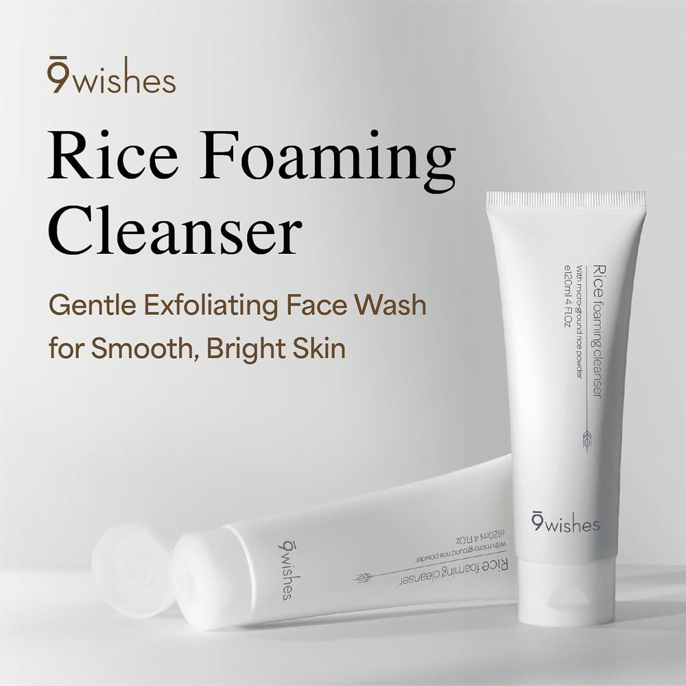 
                      
                        9wishes Rice Foaming Cleanser 娜薇诗大米泡沫洁面乳 120mL
                      
                    